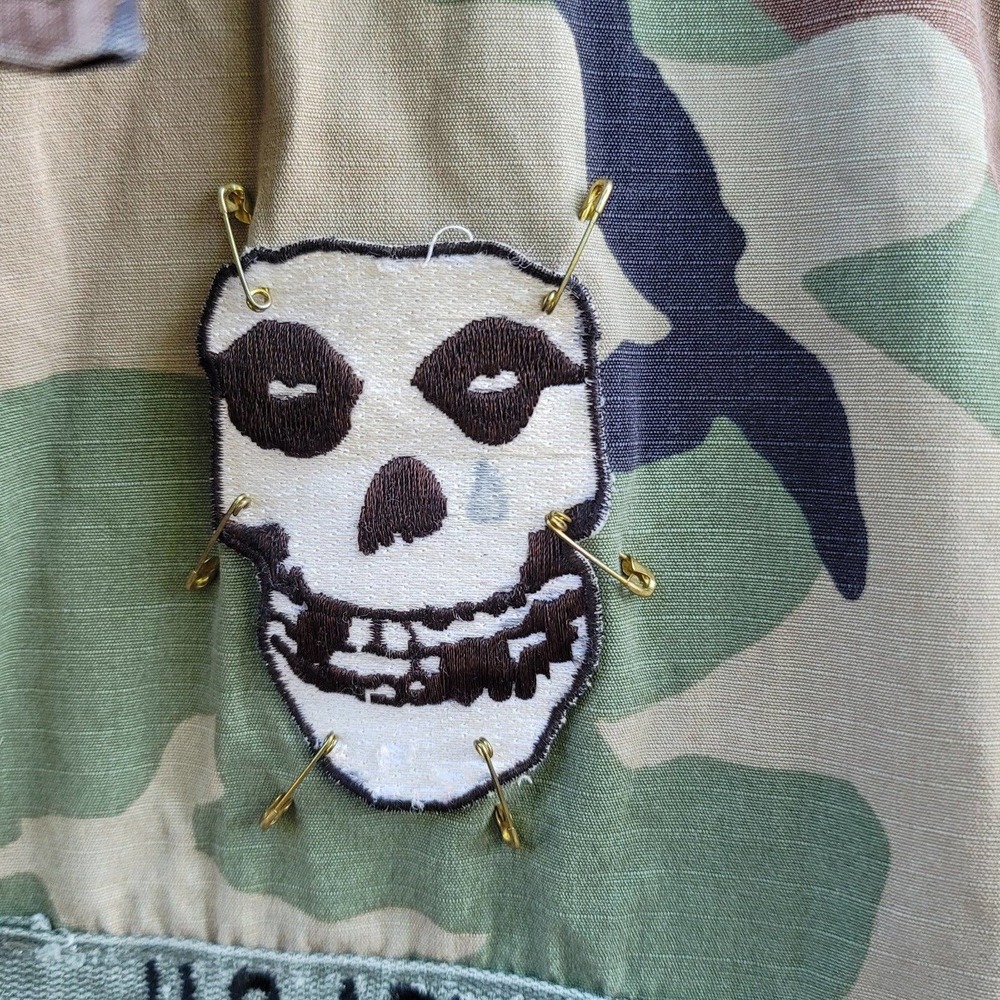Upcycled Military Camo Jacket Vest - Picture 5 of 10
